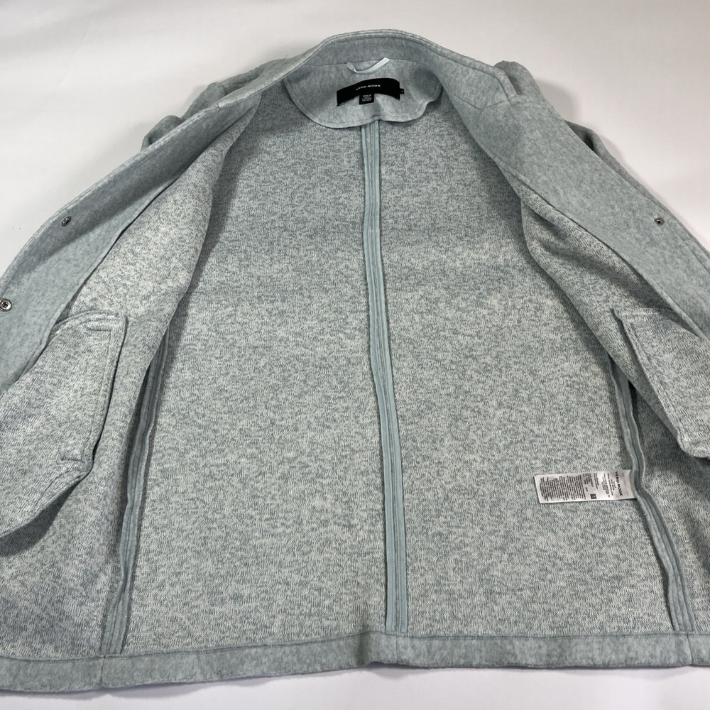 Vero Moda Curve Katrine Light Blue Women's Coat US Size Small Incredibly Soft - Picture 5 of 12
